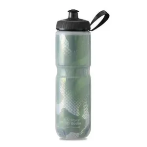Polar Sport Contender Bottle (Olive Green/Silver)