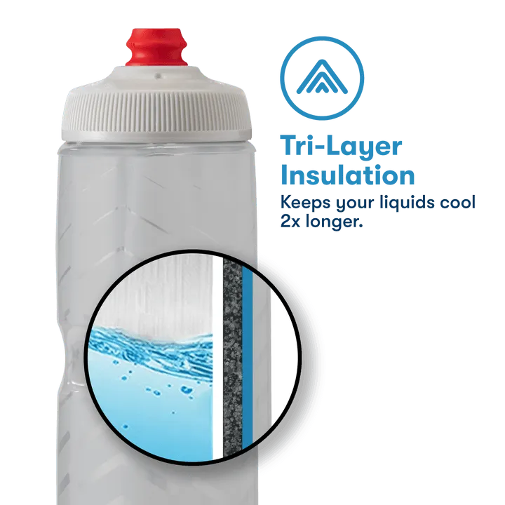 Polar Sport Contendr Bottle (Charcoal/Silver)