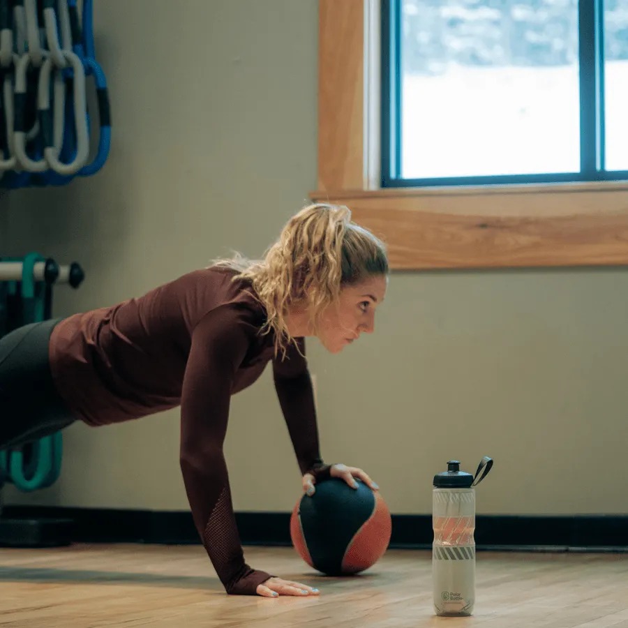 Polar Sport Nimbus Bottle (Coal/White)