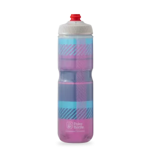 Polar Tartan Bottle (Pink/Navy)