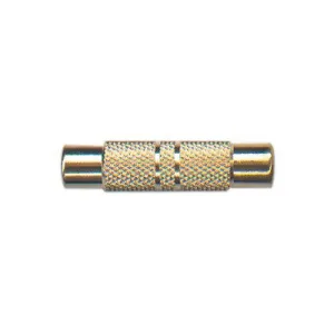 RCA Jack to RCA Jack, Metal/Gold (362-111-1)