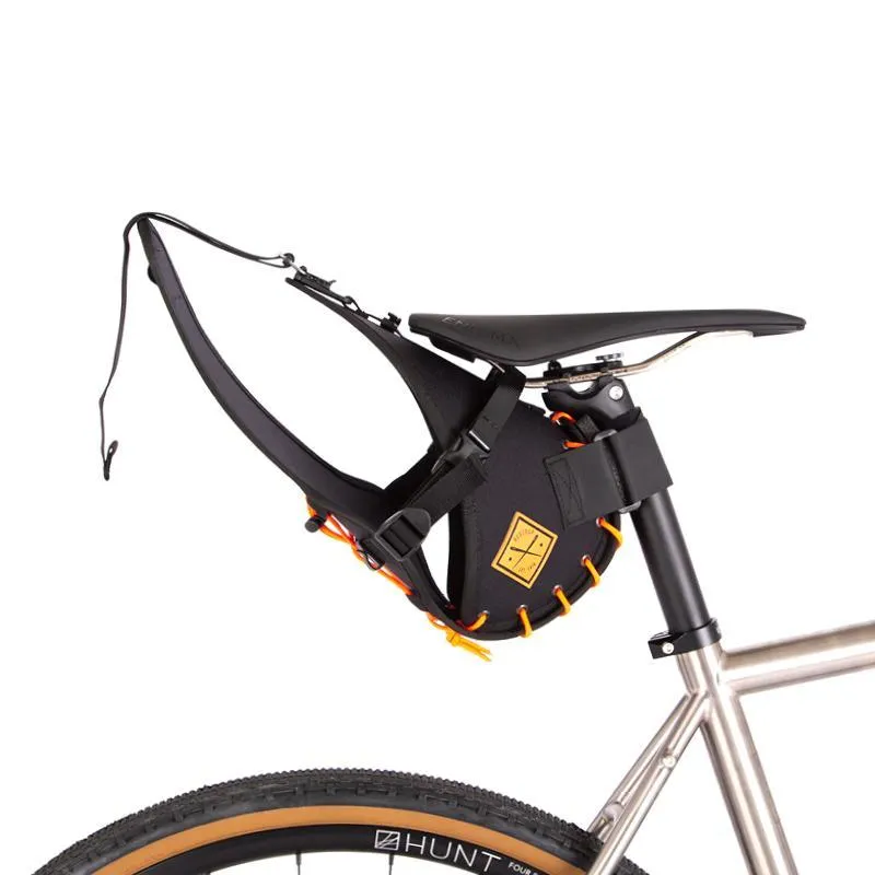 Restrap Saddle Bag (Black/Orange)