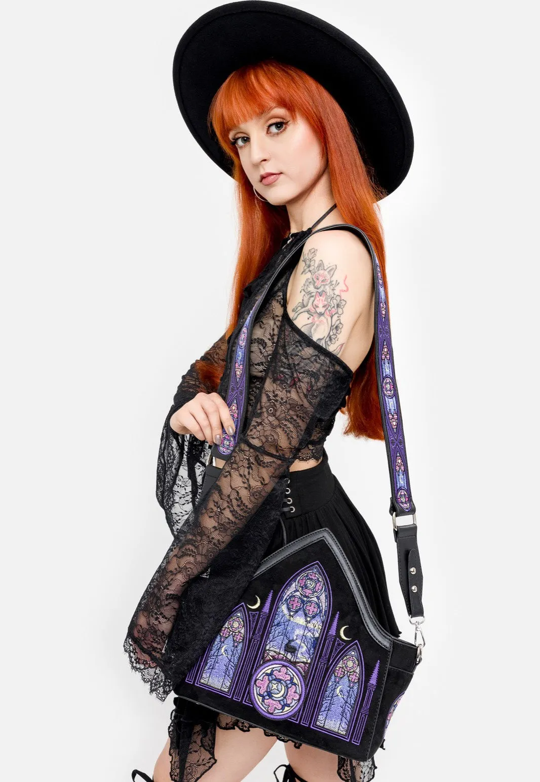 Restyle - Aurora Northern Lights Embroidery - Bag