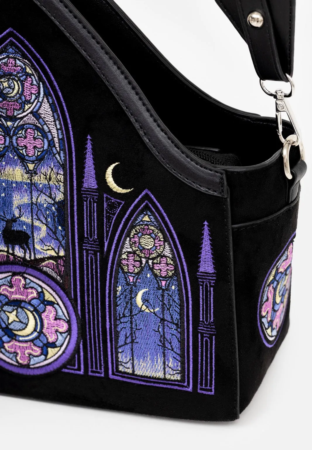 Restyle - Aurora Northern Lights Embroidery - Bag