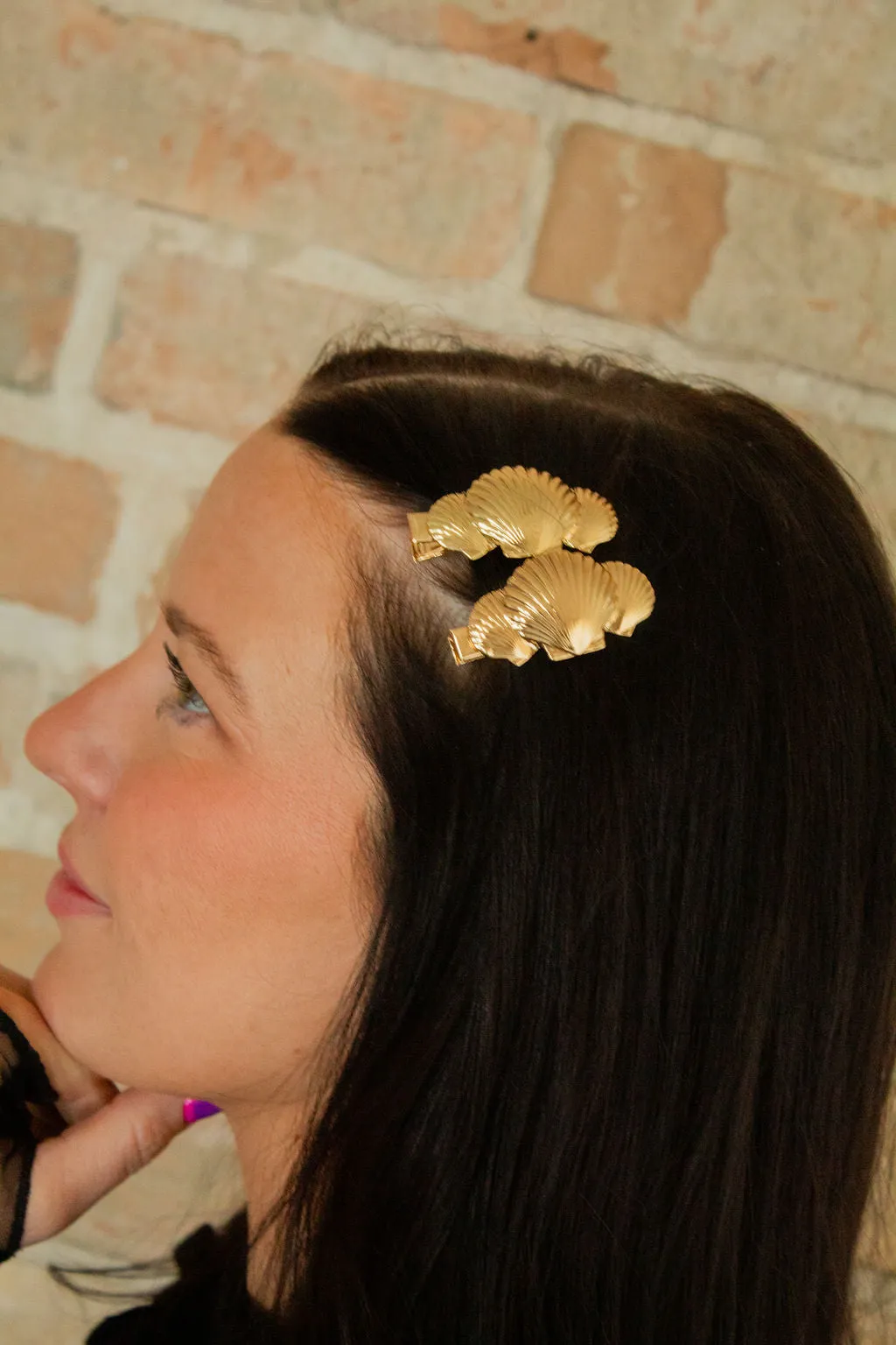 Seashell Trio Clips 2-pack Andi