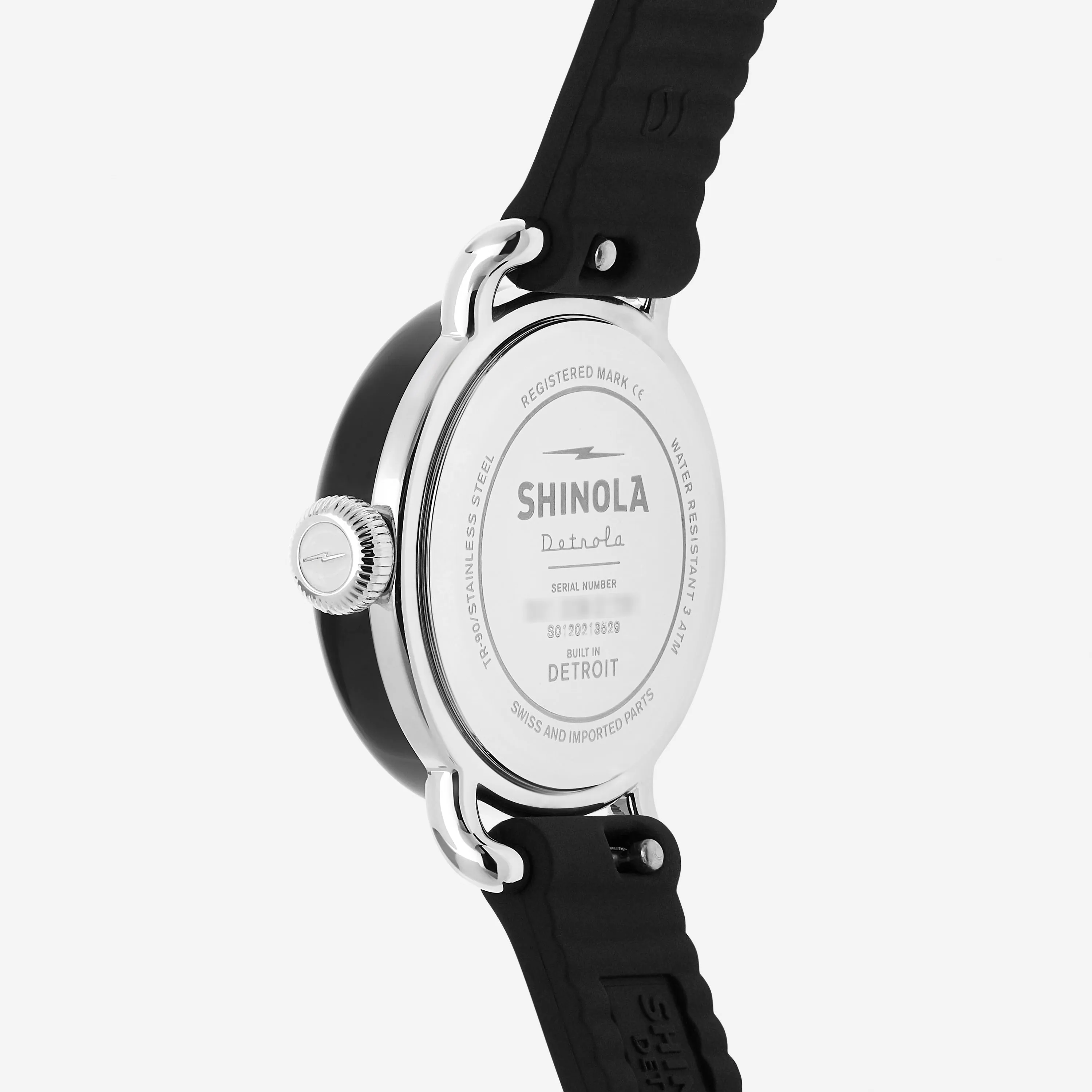 SHINOLA Detrola Women's Pee Wee S0120213529 Black Watch 25mm