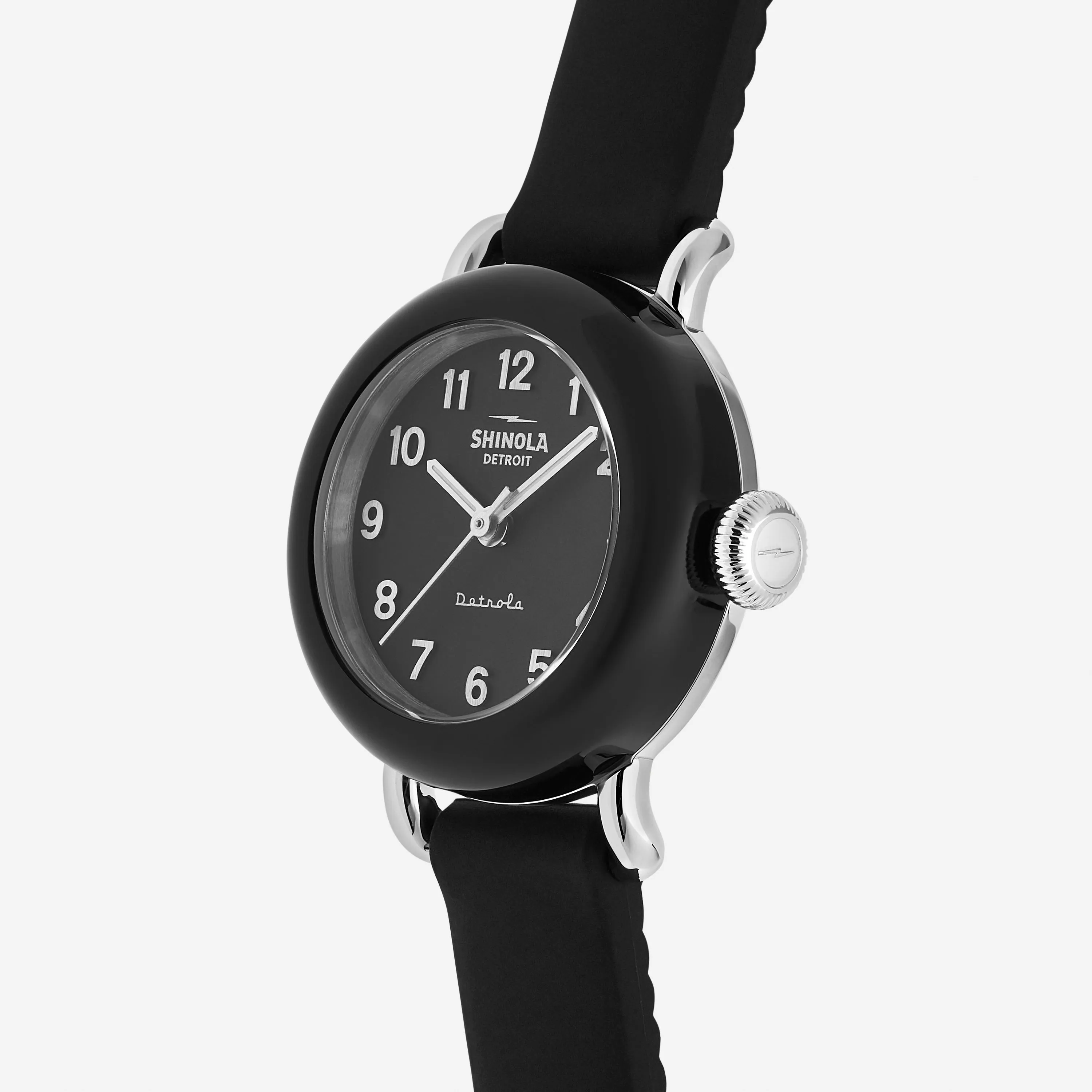 SHINOLA Detrola Women's Pee Wee S0120213529 Black Watch 25mm