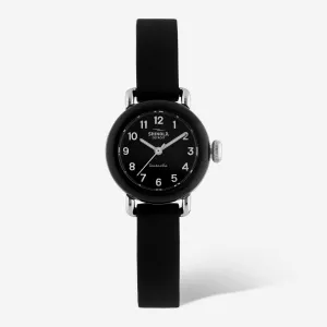 SHINOLA Detrola Women's Pee Wee S0120213529 Black Watch 25mm