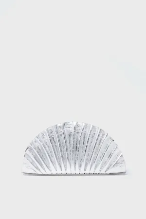Silver Nala Mini Clutch