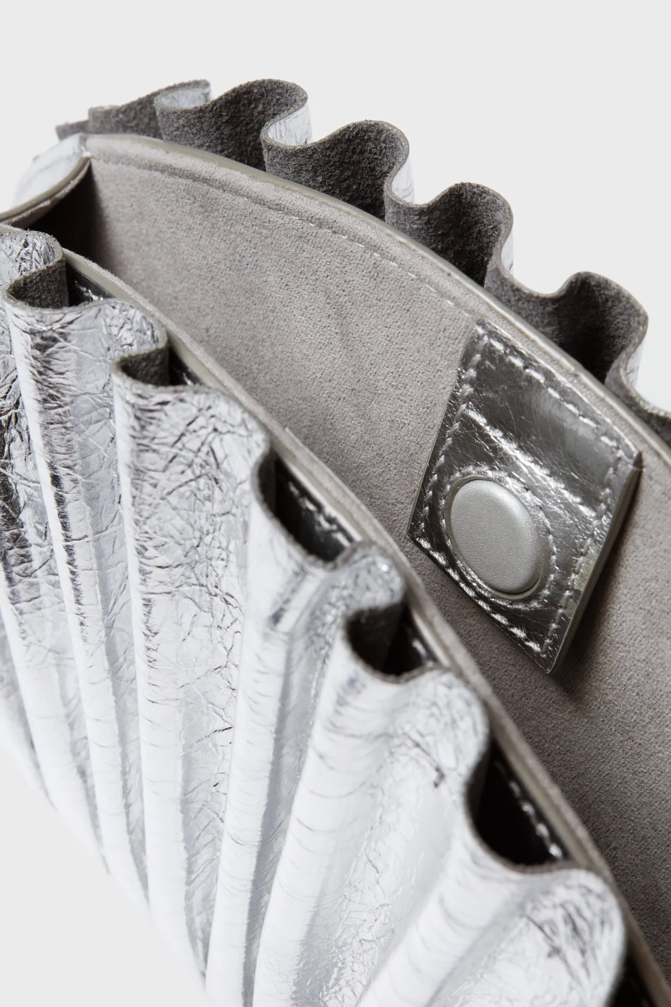 Silver Nala Mini Clutch