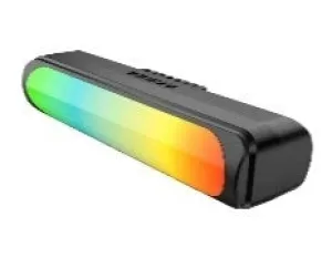 Sing-E  Led Lights Music Player Subwoofer Portable Light Up Bluetooth Speaker Box