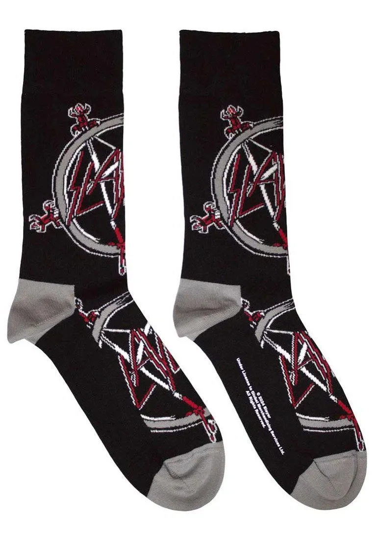 Slayer - Pentagram - Socks