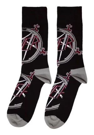 Slayer - Pentagram - Socks