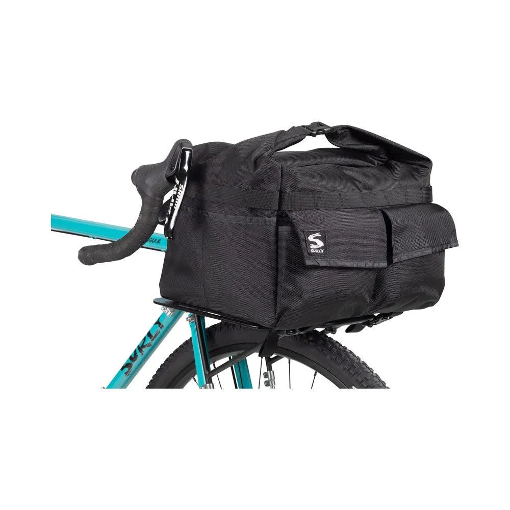 Surly Porteur House Front Pannier Bag (Black)