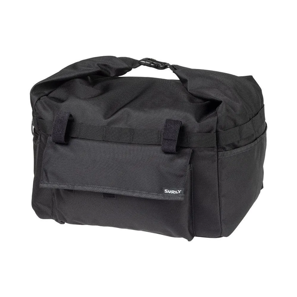 Surly Porteur House Front Pannier Bag (Black)