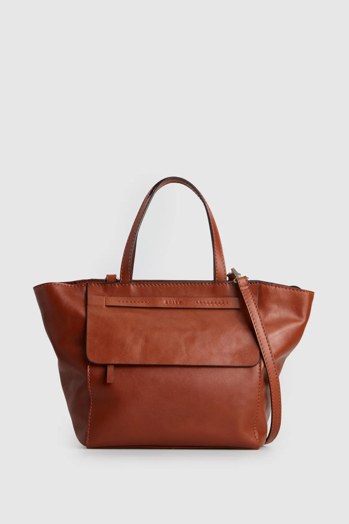 Tess Leather Small Tote Bag Strandbags