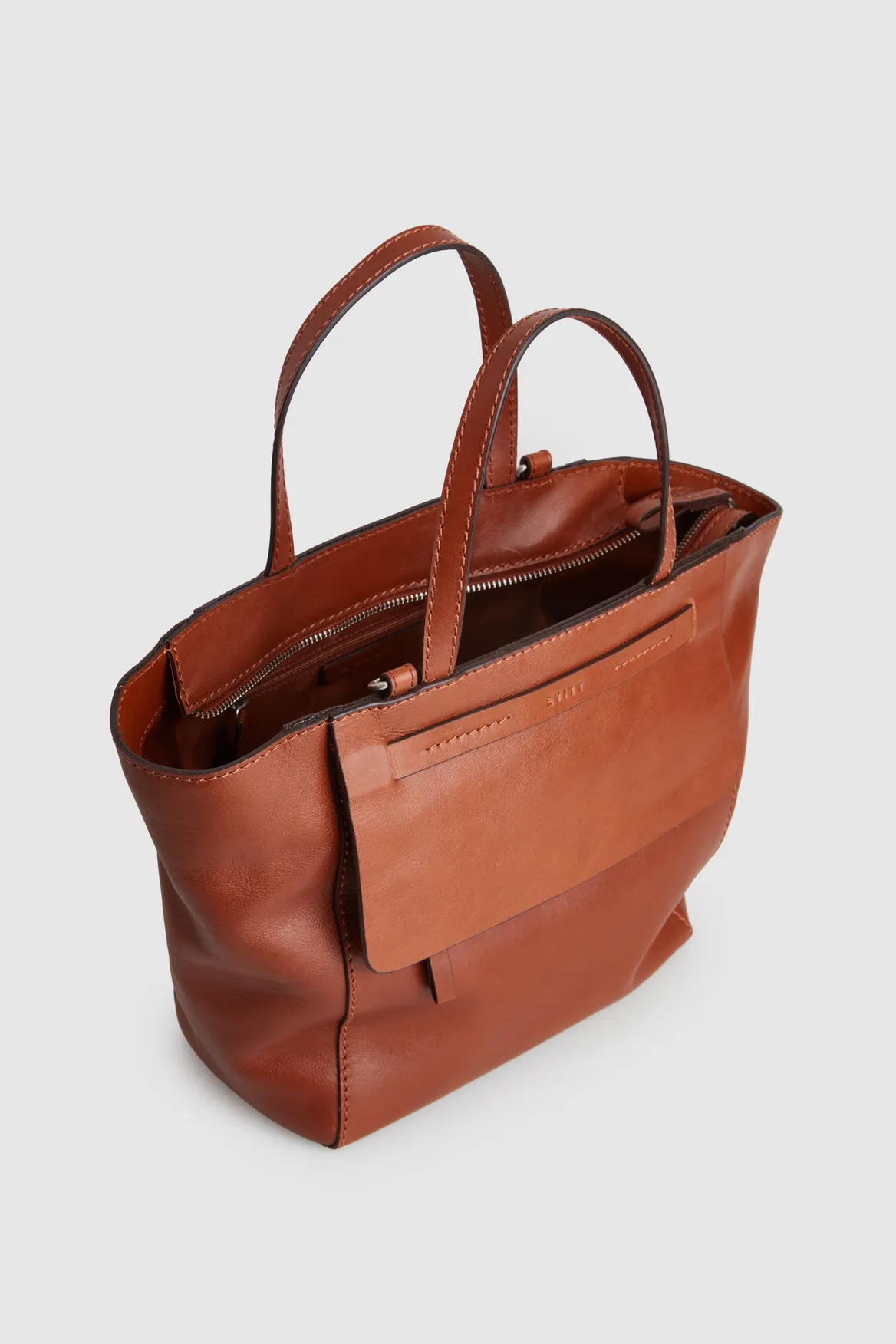 Tess Leather Small Tote Bag Strandbags