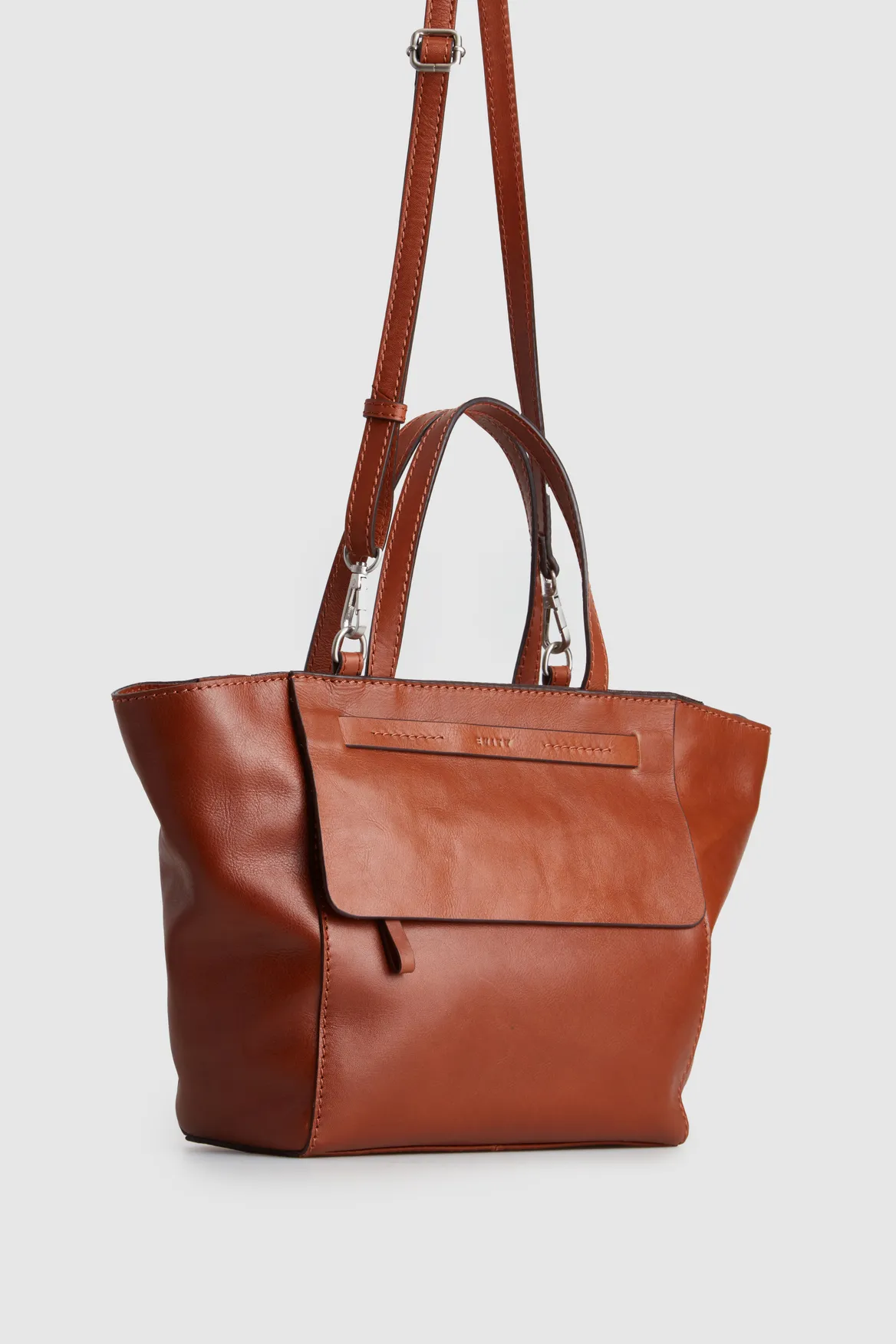 Tess Leather Small Tote Bag Strandbags