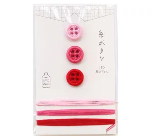 Thread Button and Thread Set - Pink - Kawaguchi