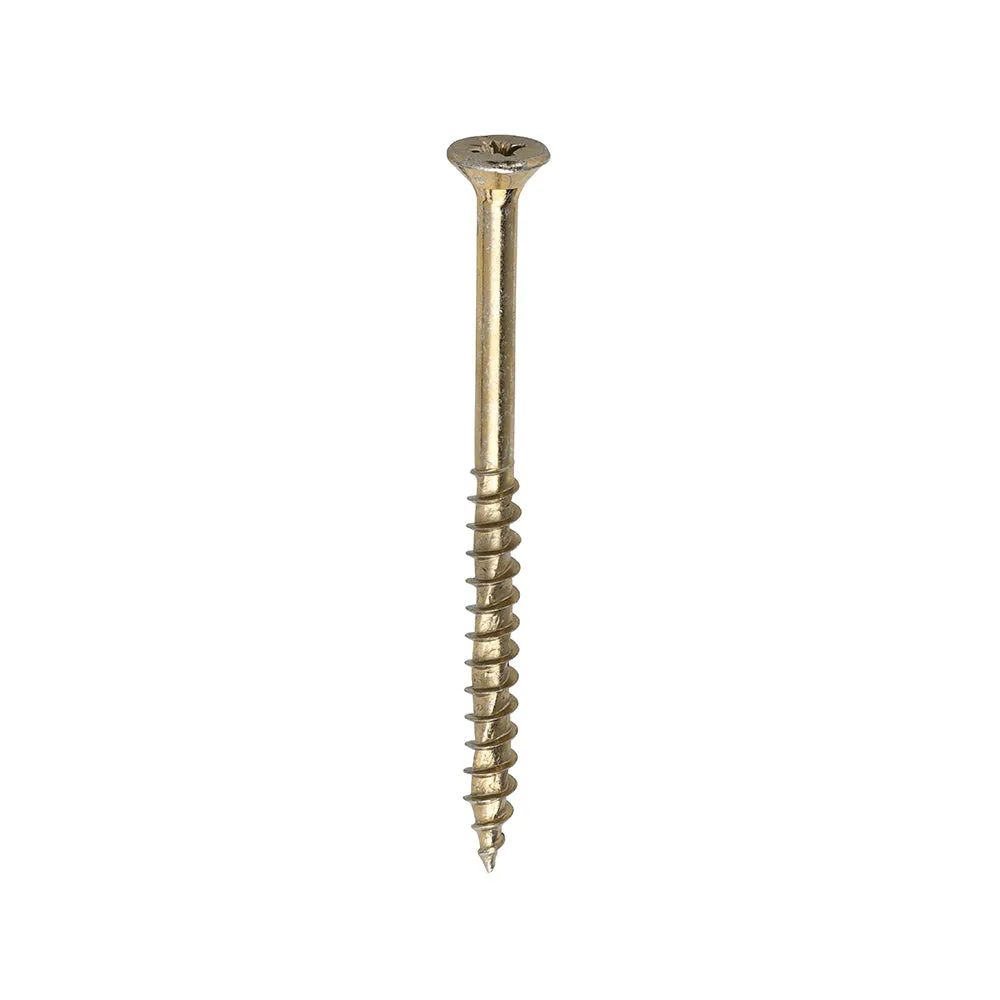 TIMco Velocity Premium Multi-Use Screws PZ Double Countersunk Yellow