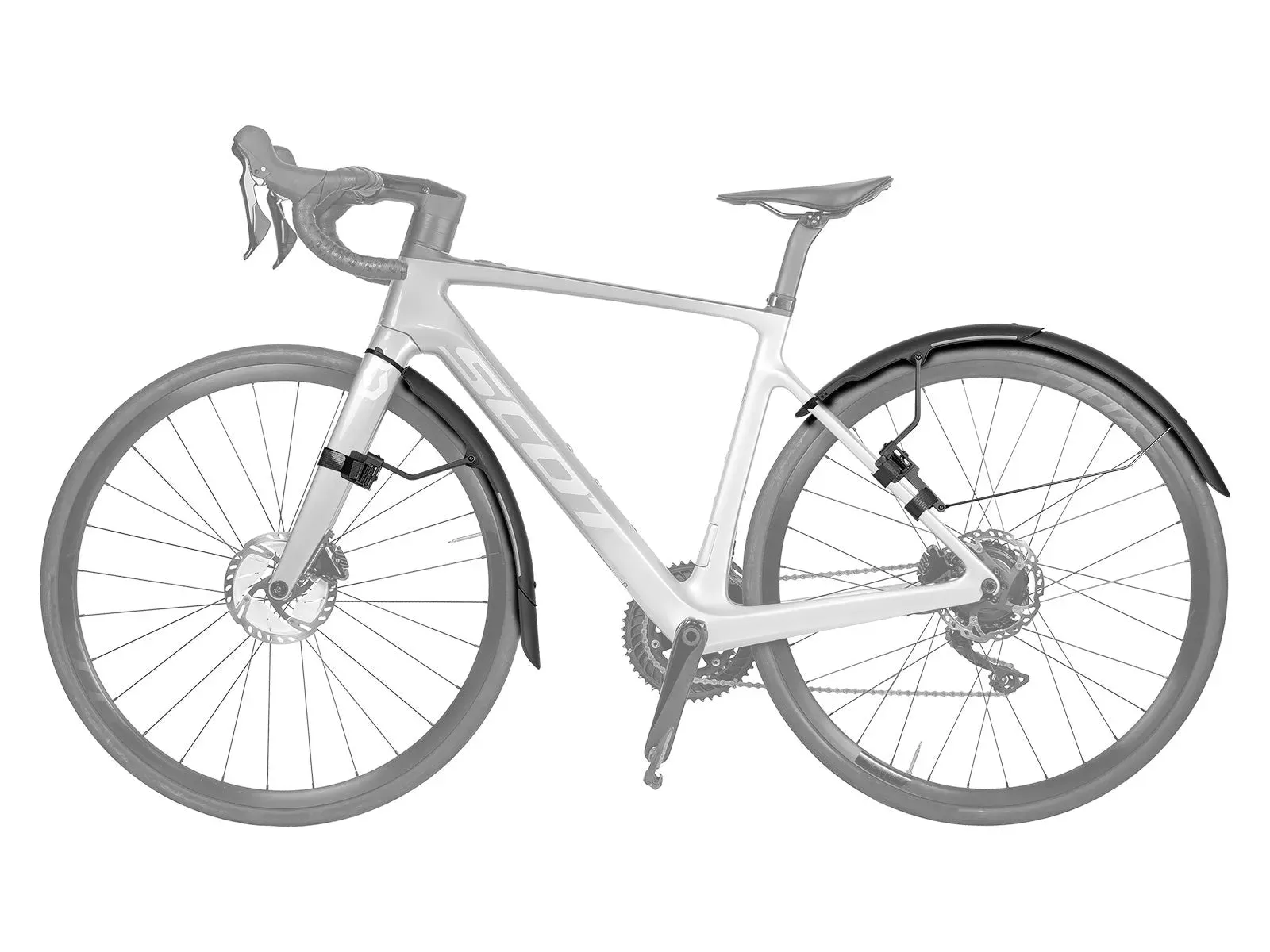 Topeak Tetrafinder R1/R2 25-32mm Mudguard (Black)