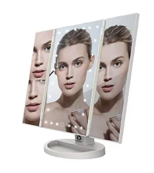 Trifold Vanity Makeup Mirror