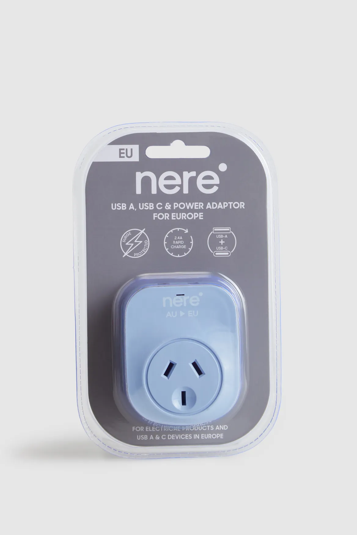 USB/-C Power Adaptor Aus/Euro Strandbags