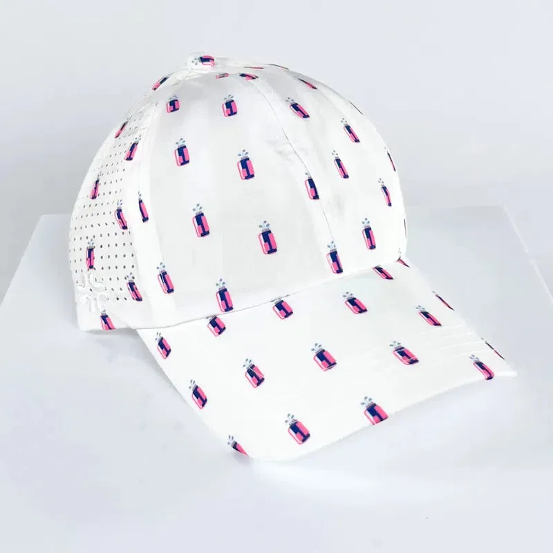 VimHue Golf Bags Hat - White