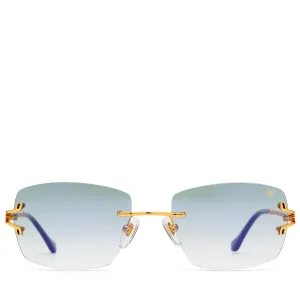 Vintage Frames Bal Harbour Drill Mount - Powder Green/Flash Purple