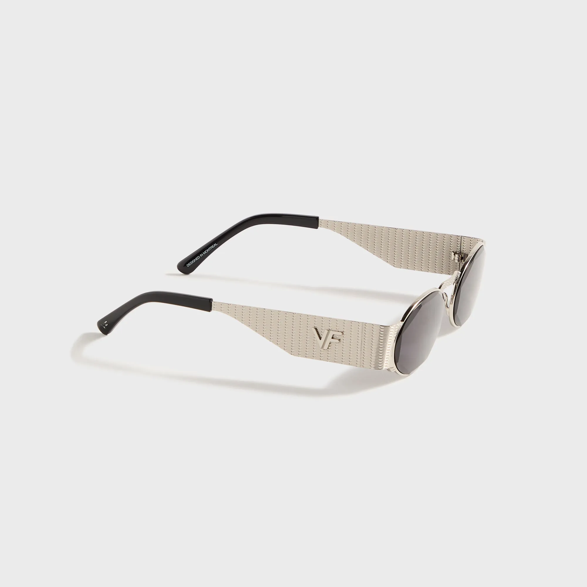 Vintage Frames OX 24KT - White Gold / Black