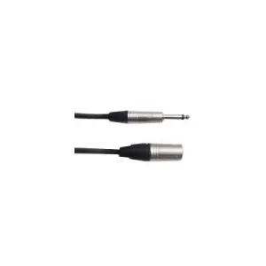 XLR Microphone Cable Male to 1/4" TS Male, 6ft (NXMP-6)